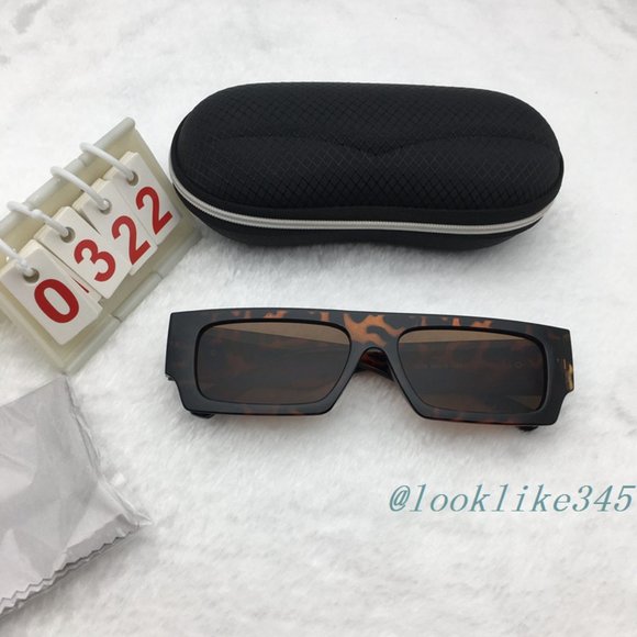 Accessories - Leopard print frames brown lenses fashion sunglasses
